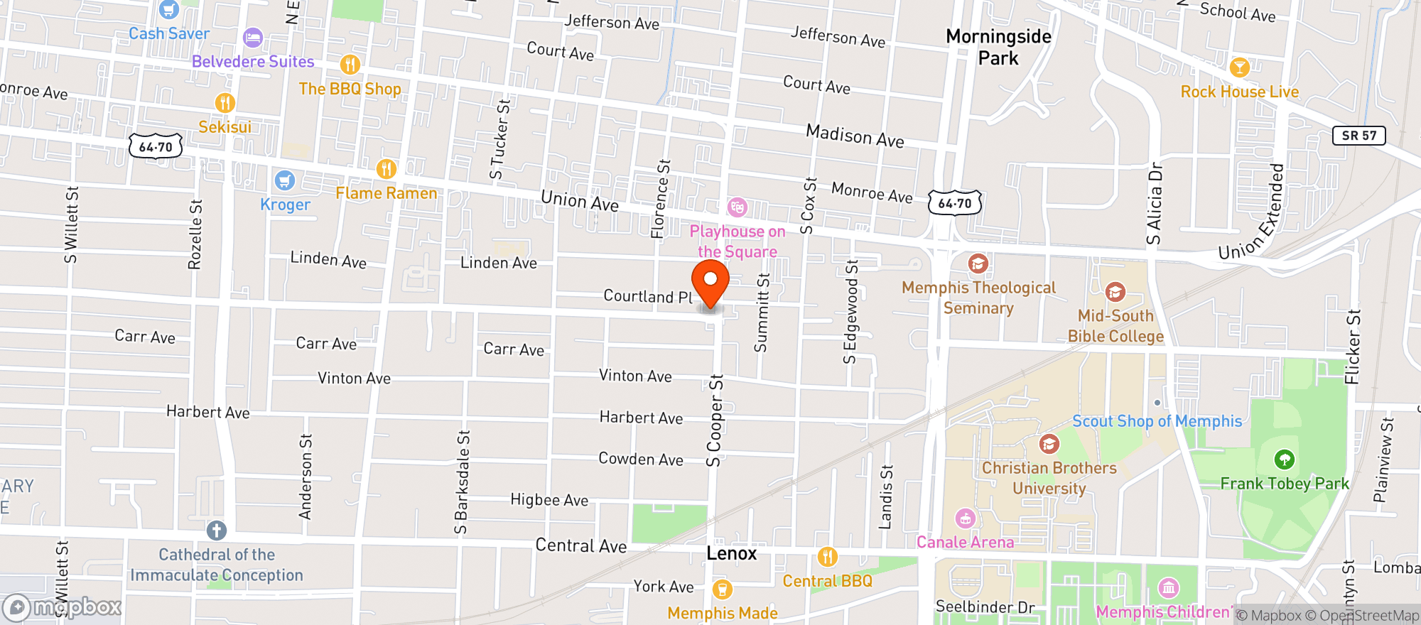 Map showing Bar Keough