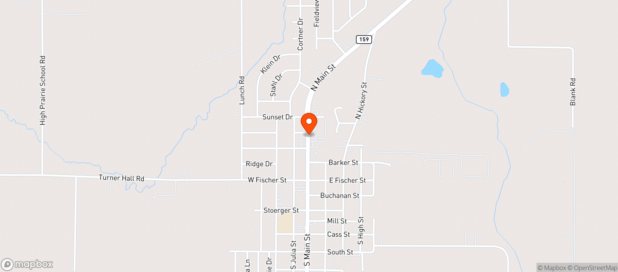 Map showing SMITHTON LIQUOR