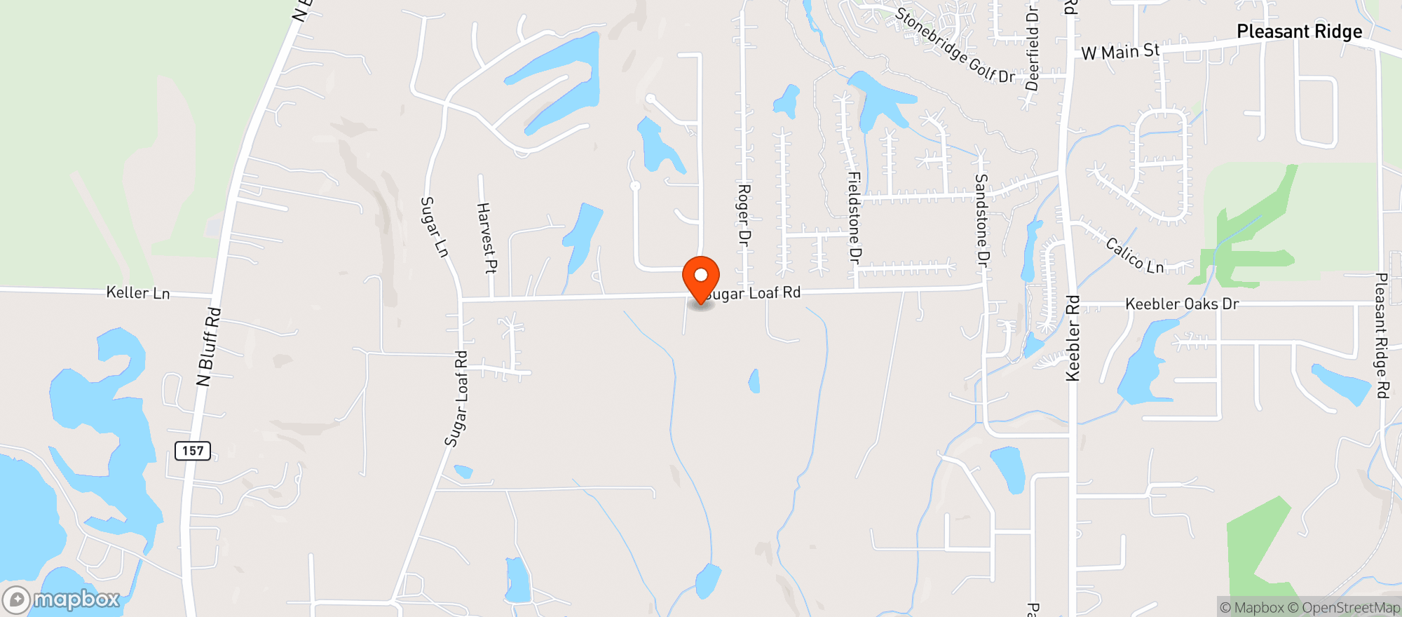 Map showing Box Mercantile Llc - Collinsville