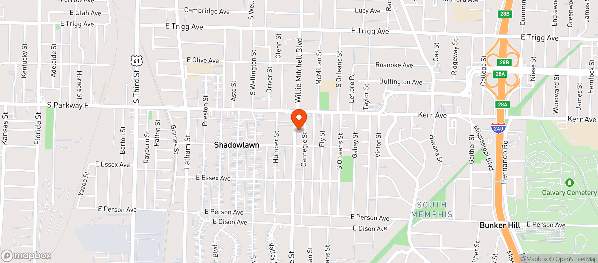 Map showing Lauderdale Liquors