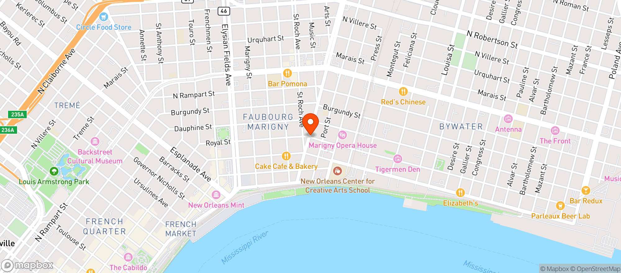 Map showing Annas