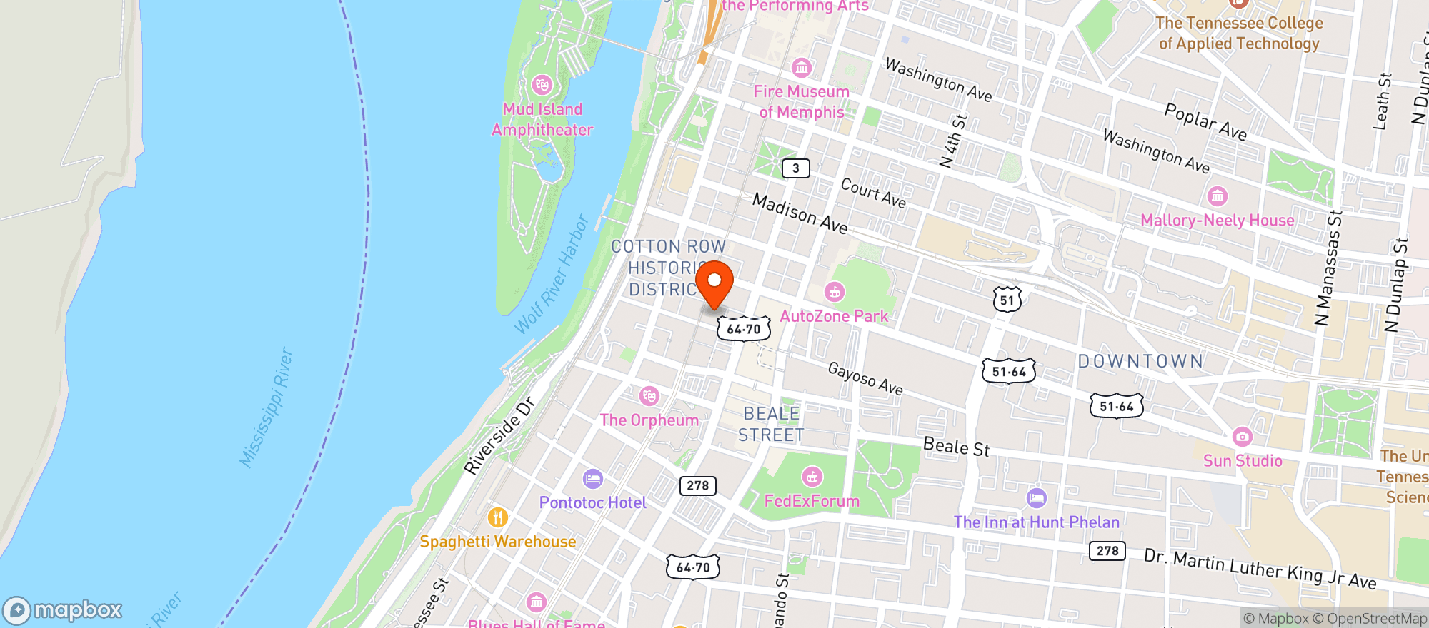 Map showing Aldos Pizza Pies