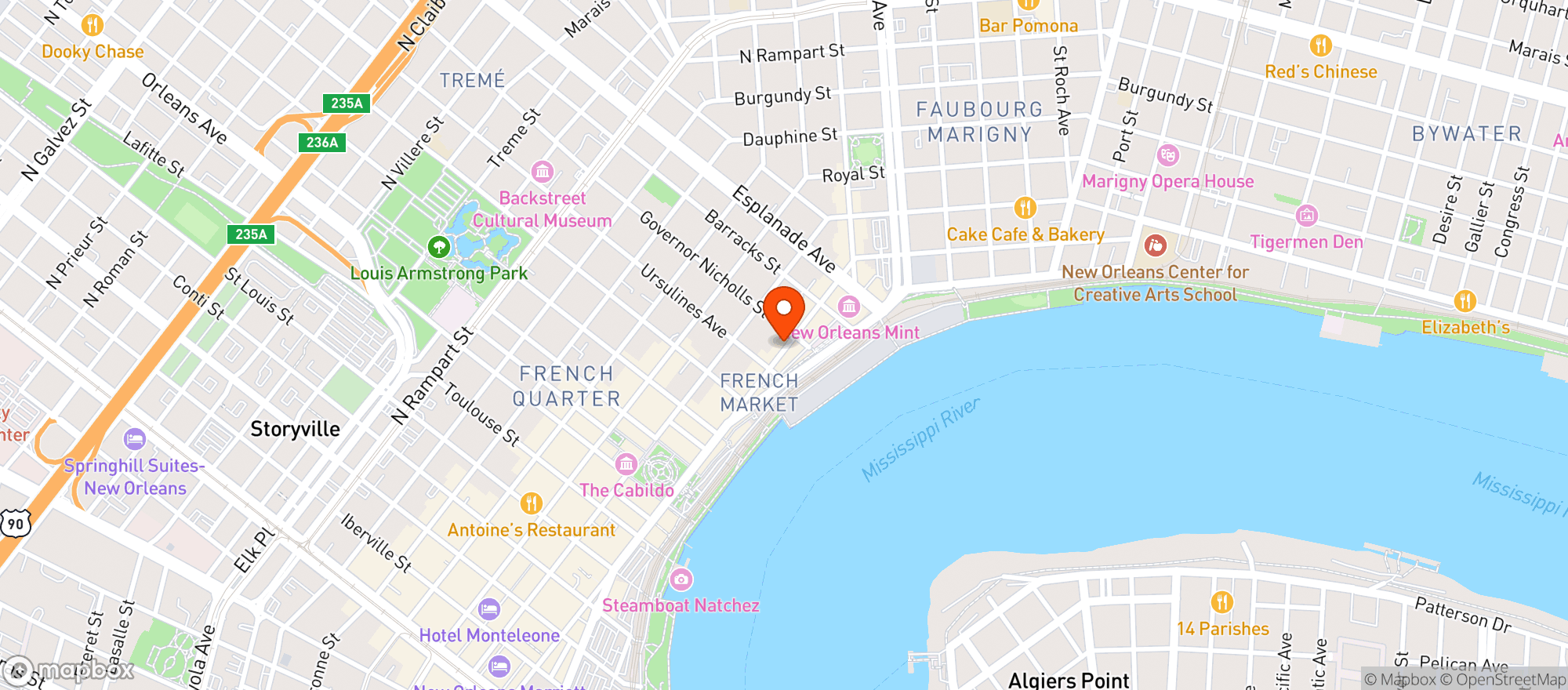 Map showing Ra Shop