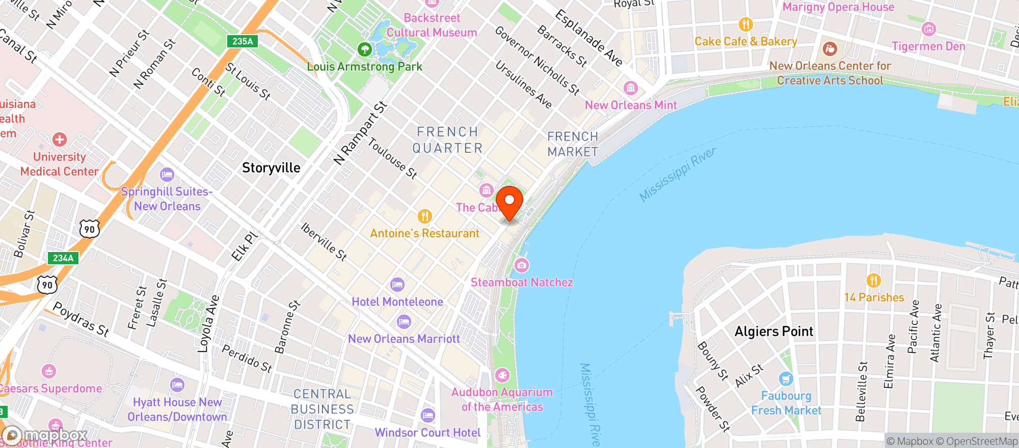 Map showing Cvs Pharmacy #2728