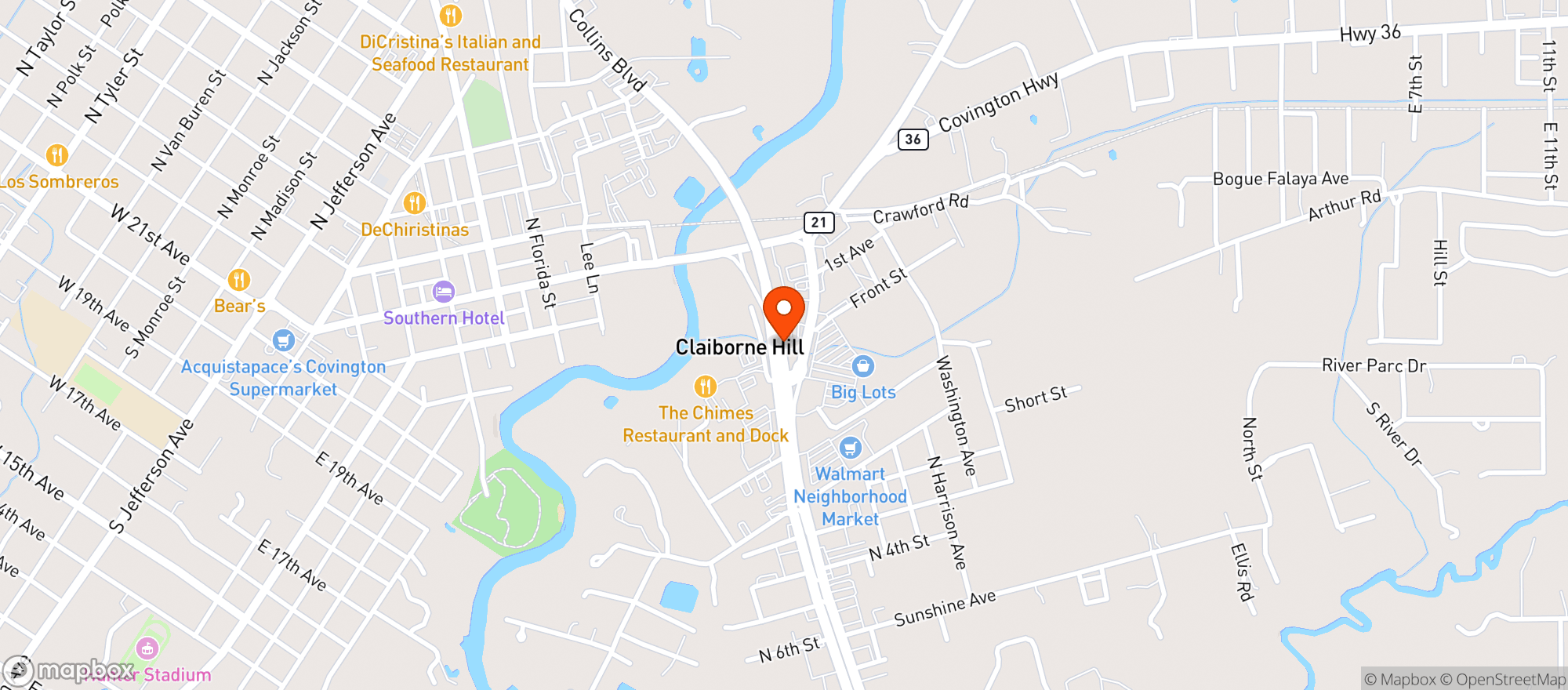 Map showing Ra Shop