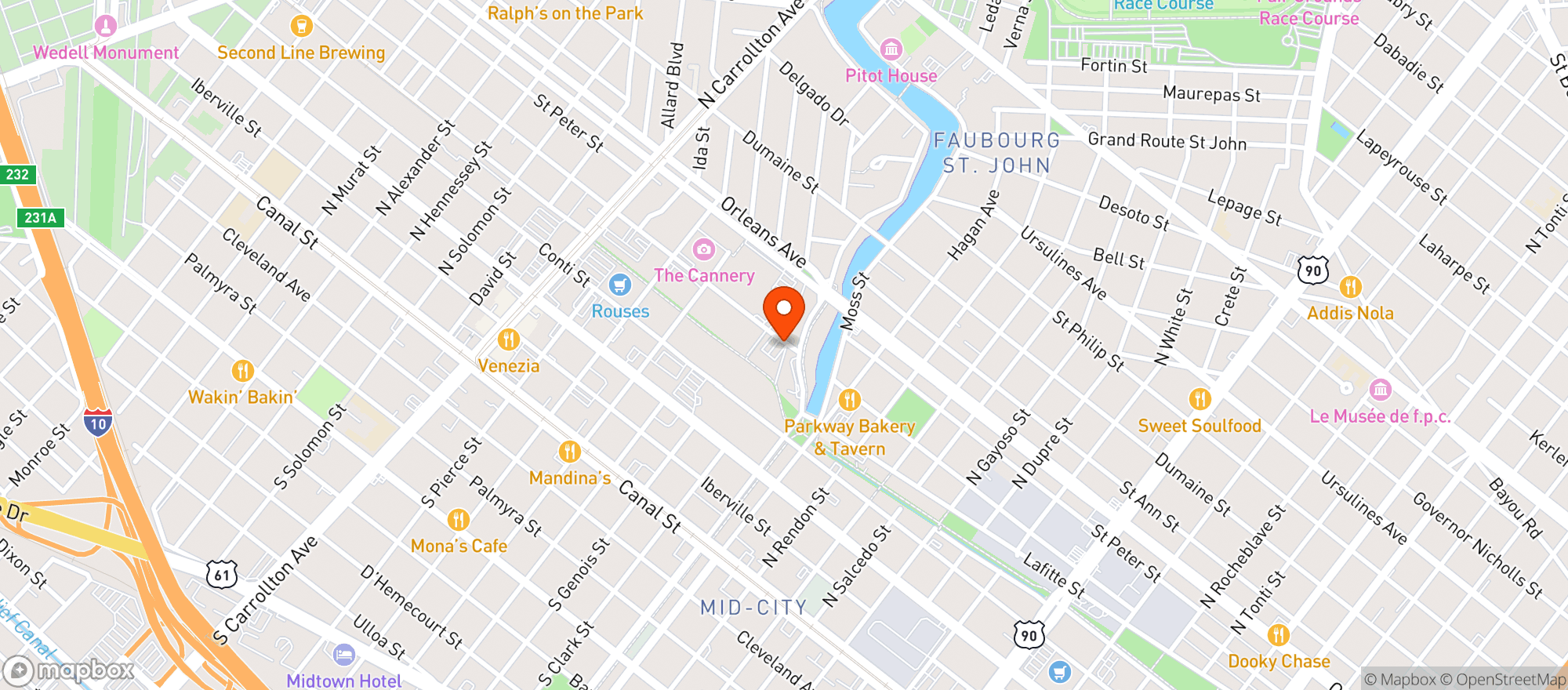 Map showing Wrong Iron