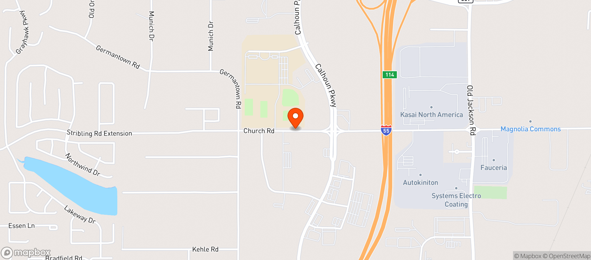 Map showing El Ranchito Cocina & Cantina