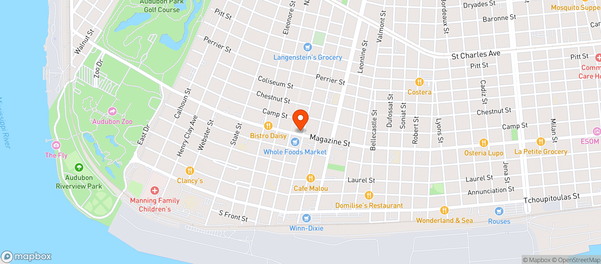 Map showing Love Weld