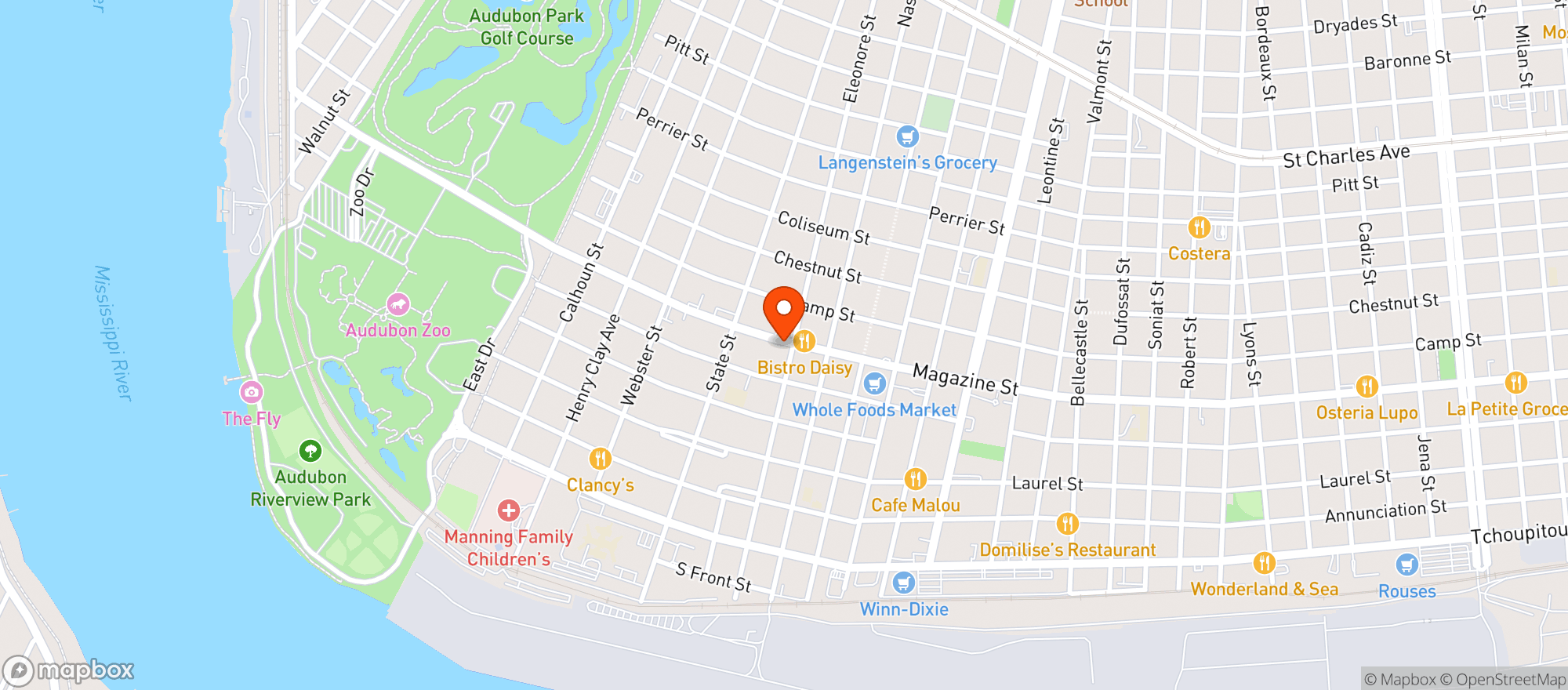 Map showing Avo