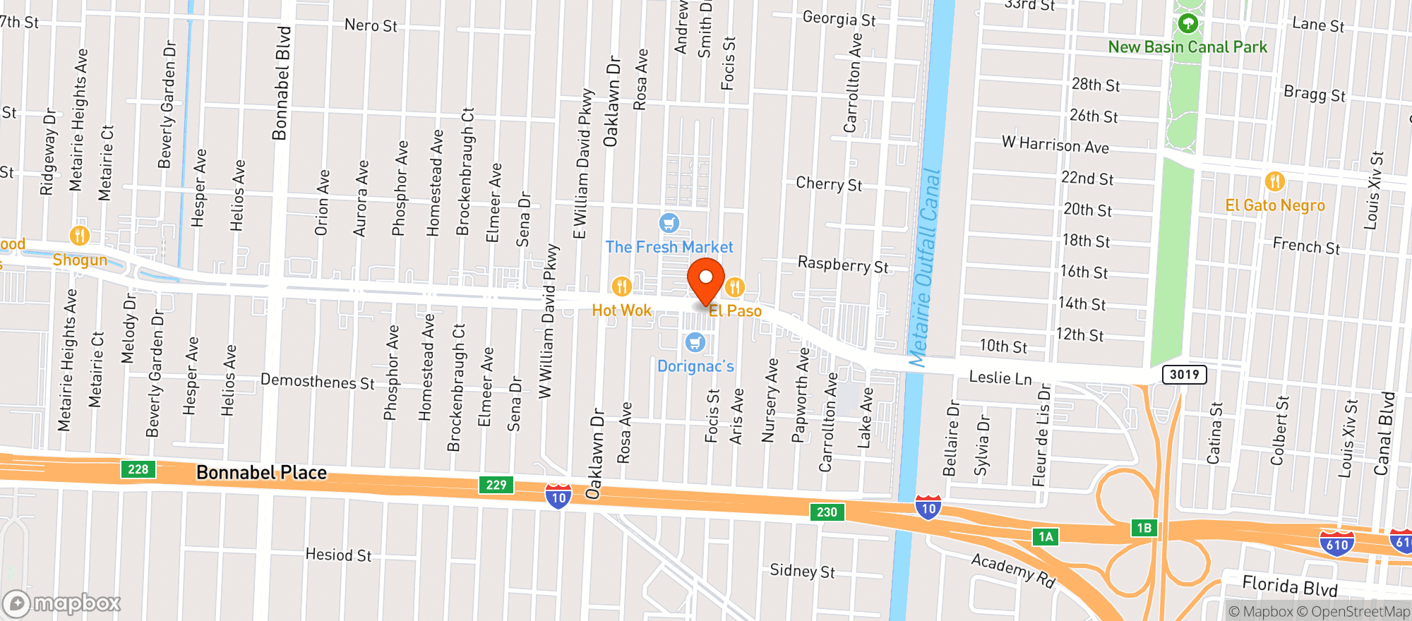 Map showing Dorignacs