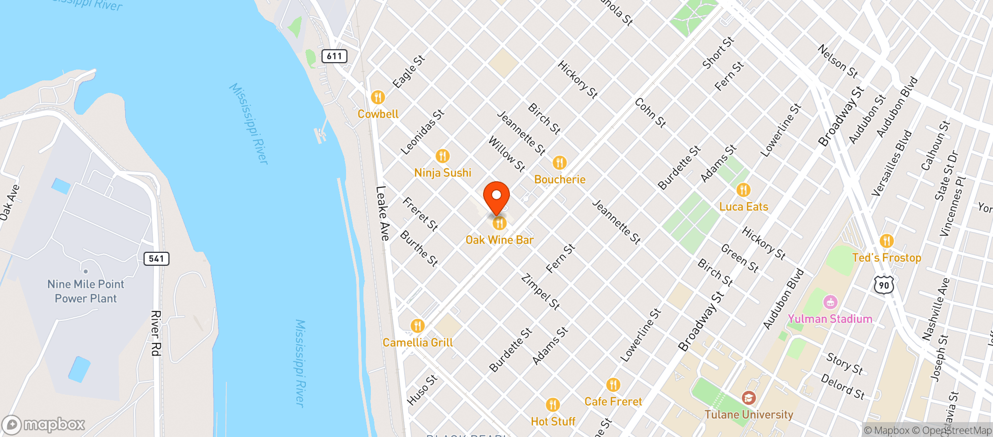 Map showing Ra Shop