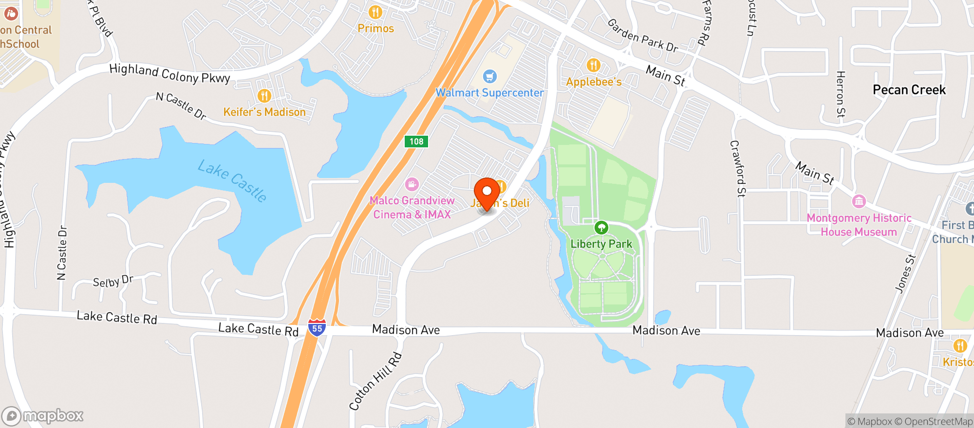 Map showing Gnc - 2829 - Forum At Grandview