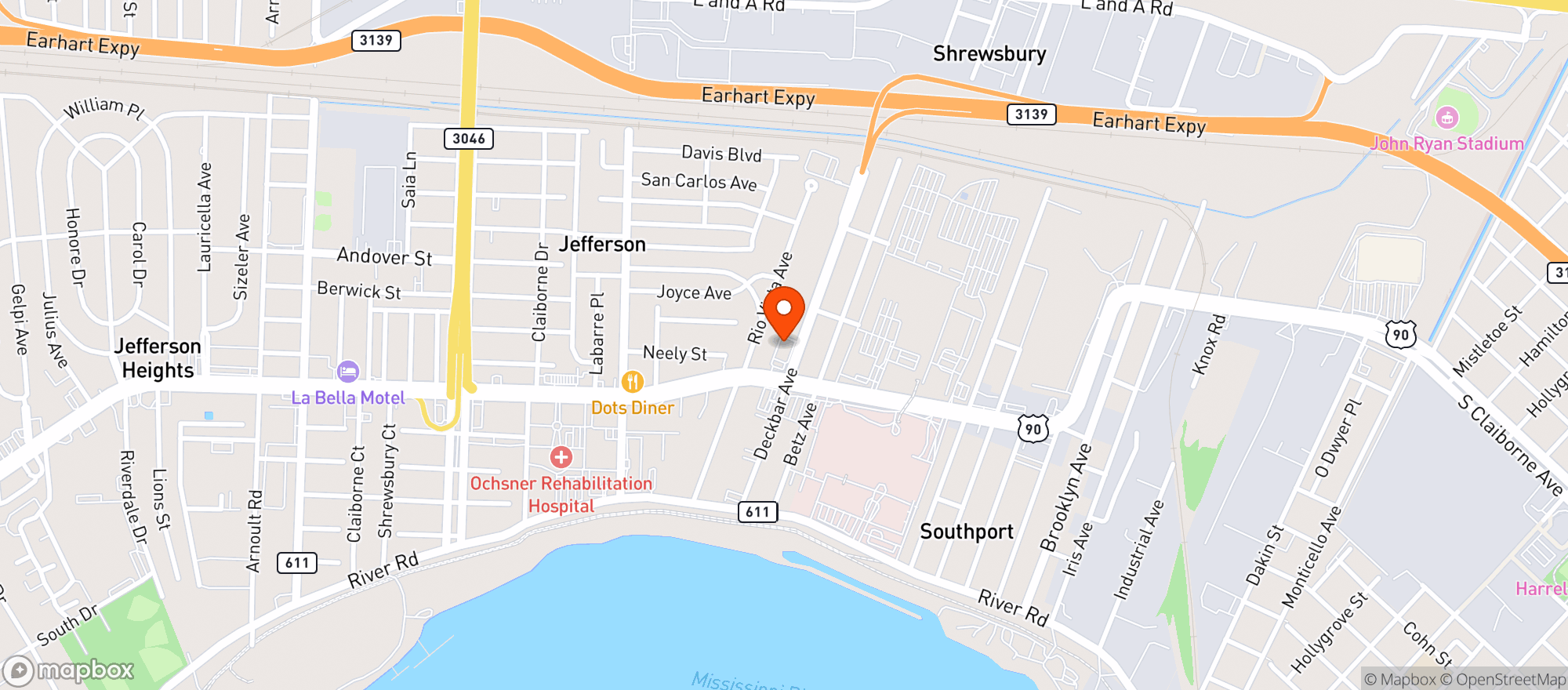 Map showing Cvs Pharmacy #1939