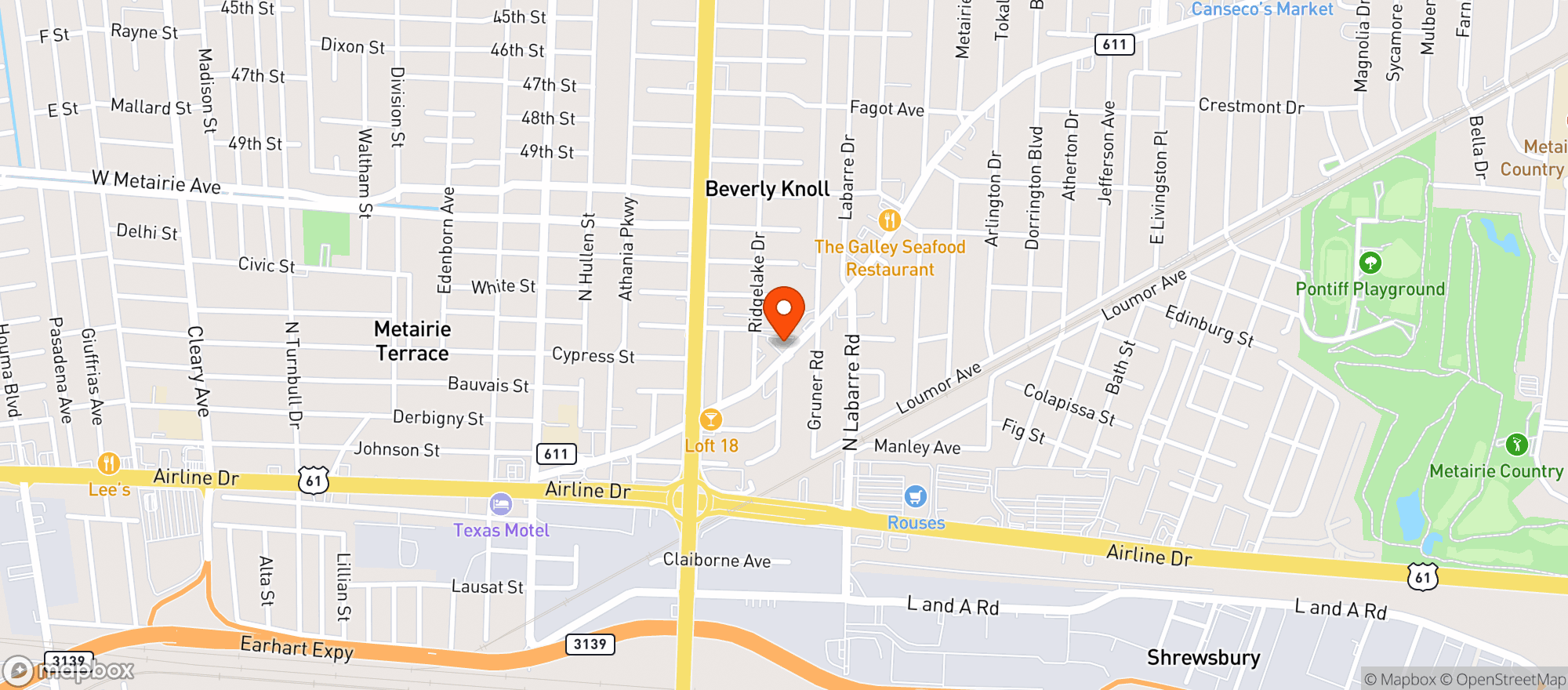 Map showing Tana