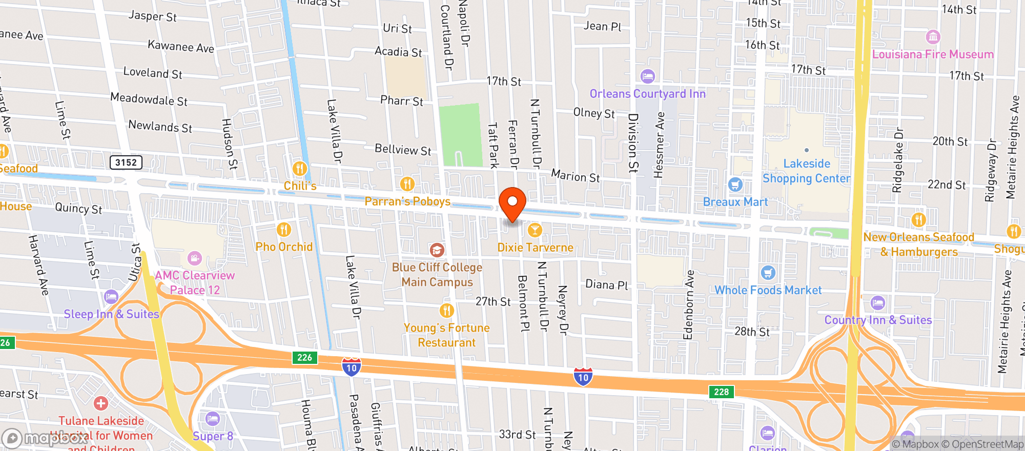 Map showing Ra Shop