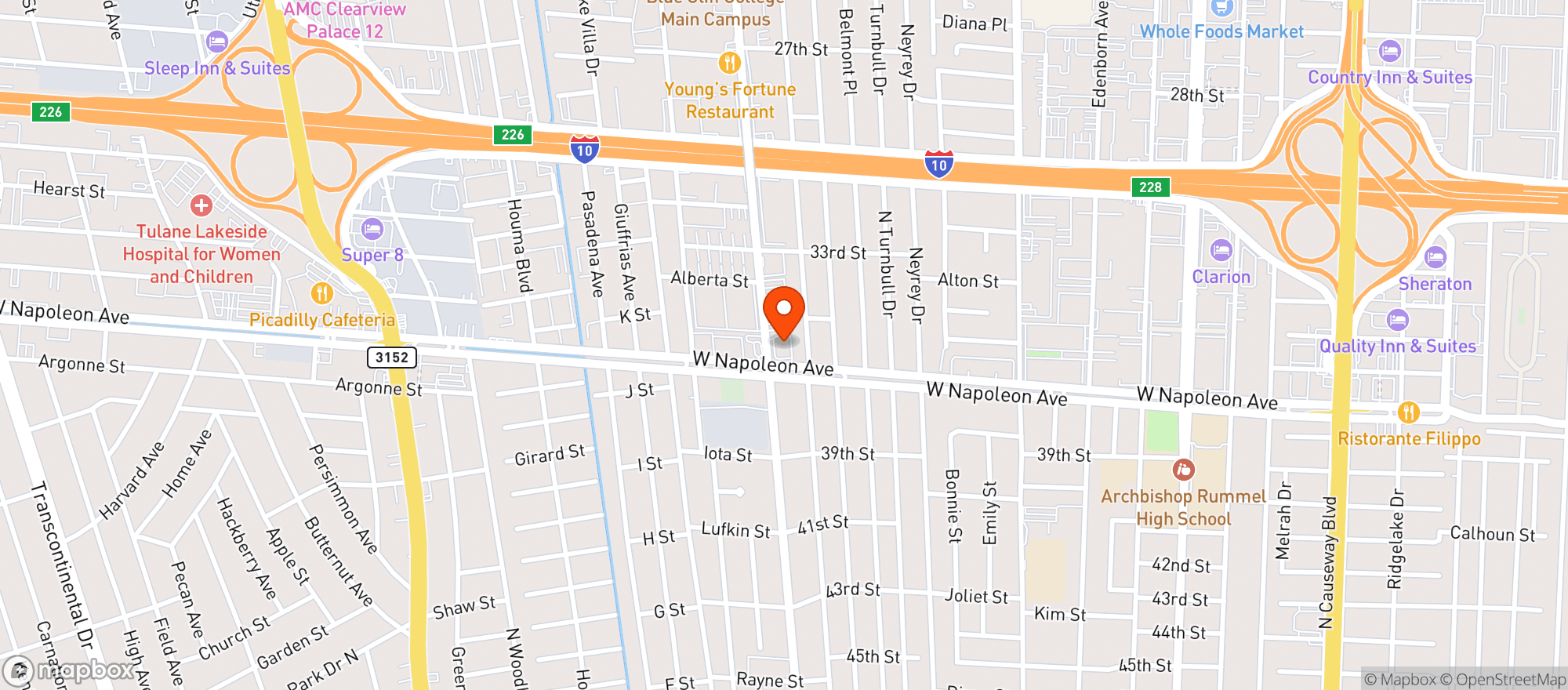 Map showing Cvs Pharmacy #8999