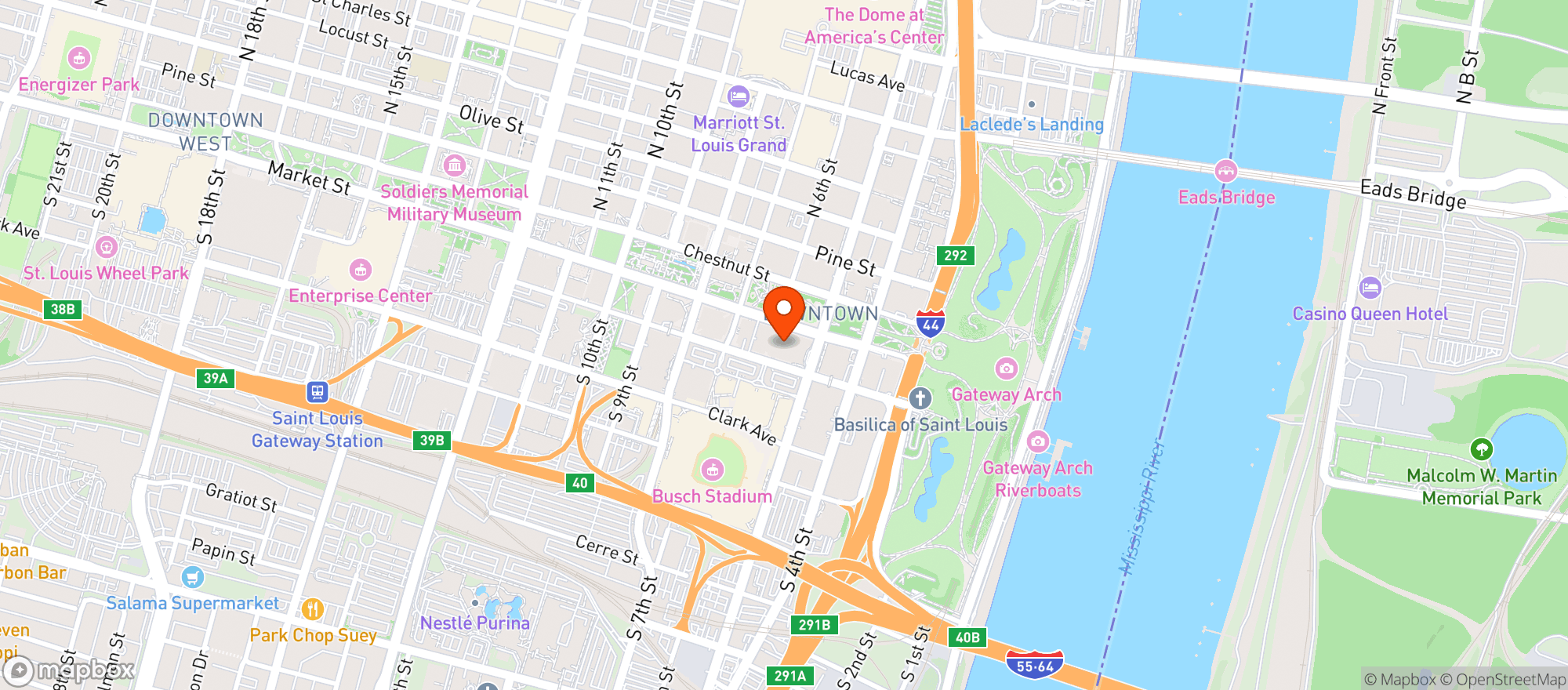 Map showing 360 Farm To Fork Tasting Event