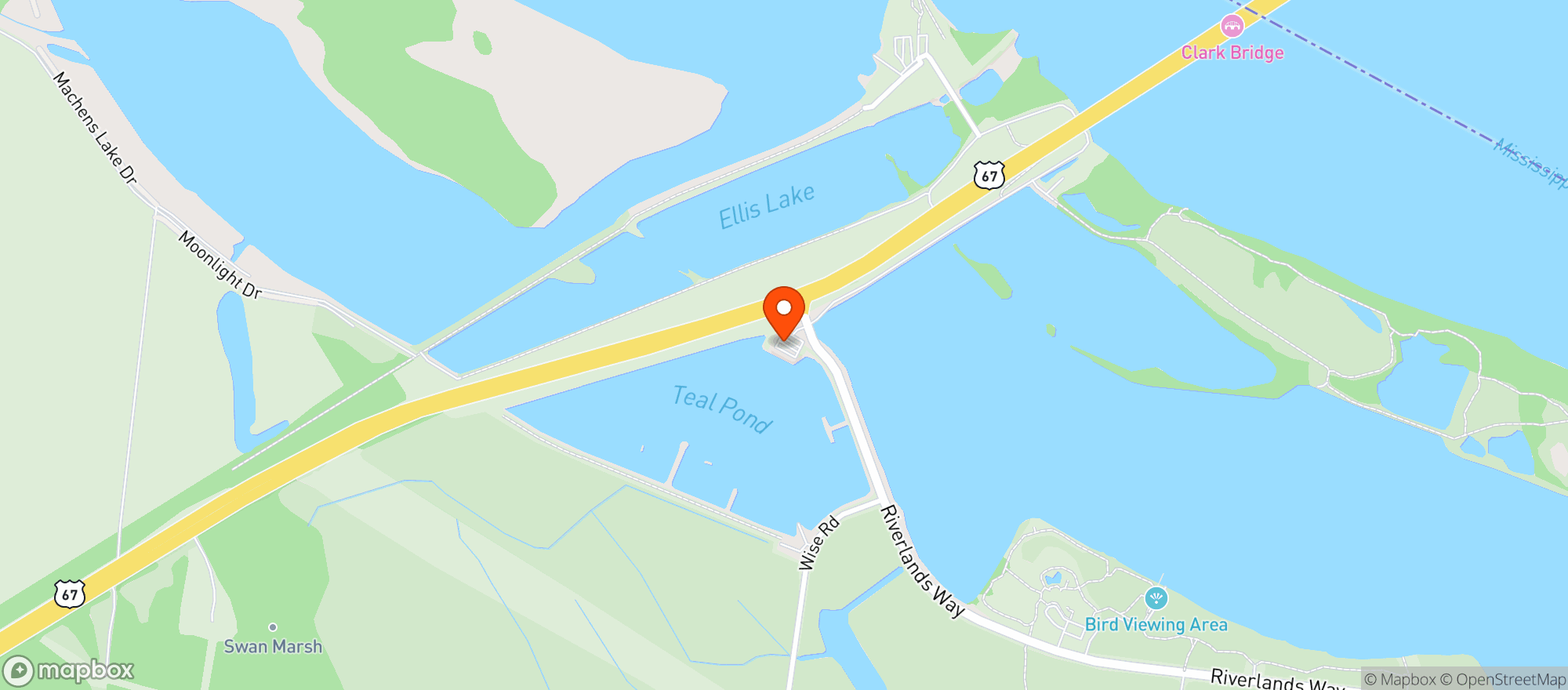 Map showing Gas Mart 31