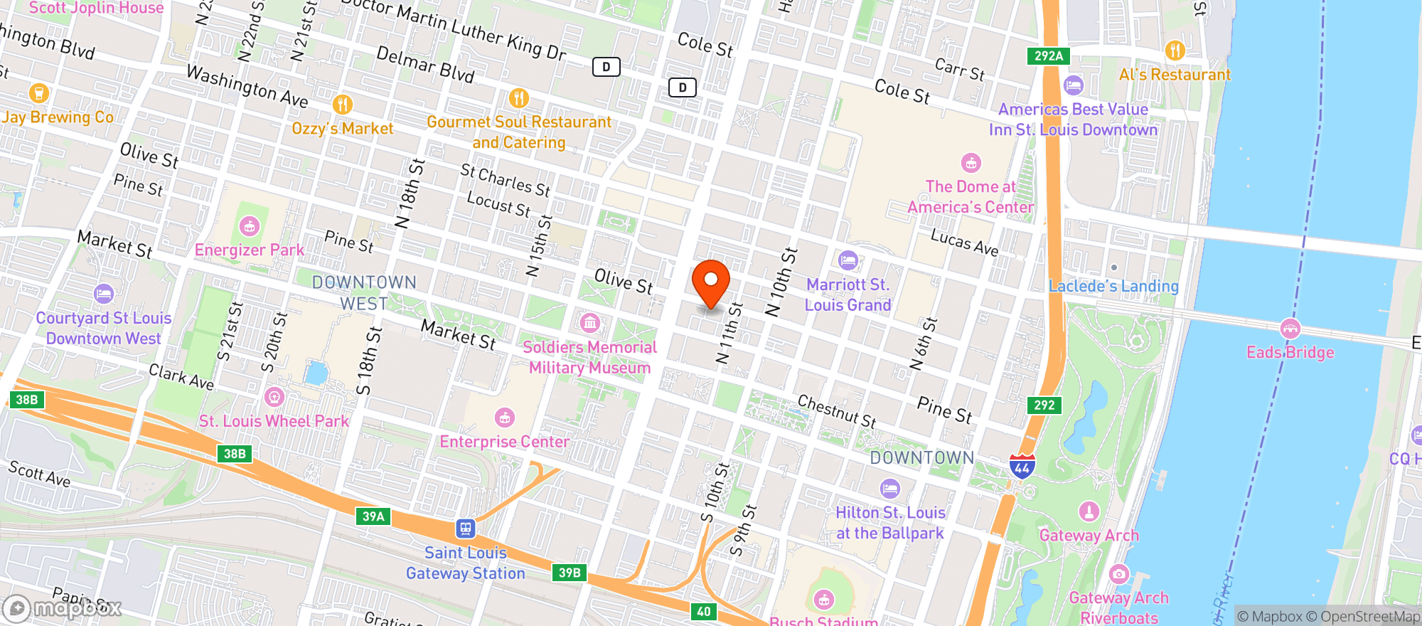 Map showing Odditeas Cafe & Artistic Lounge