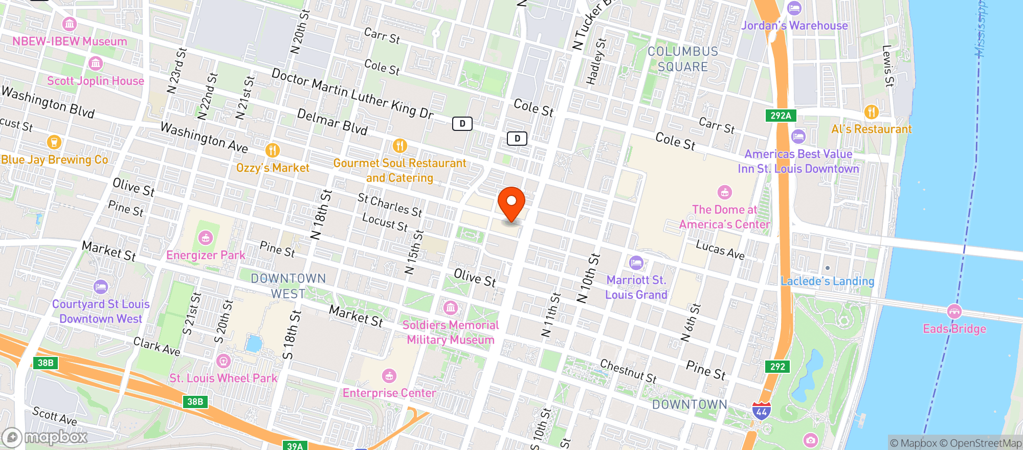 Map showing Hair Of The Dog
