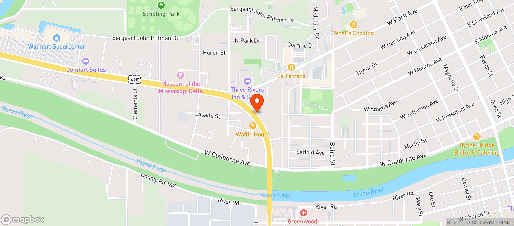 Map showing Elevate Physical Therapy And Wellness