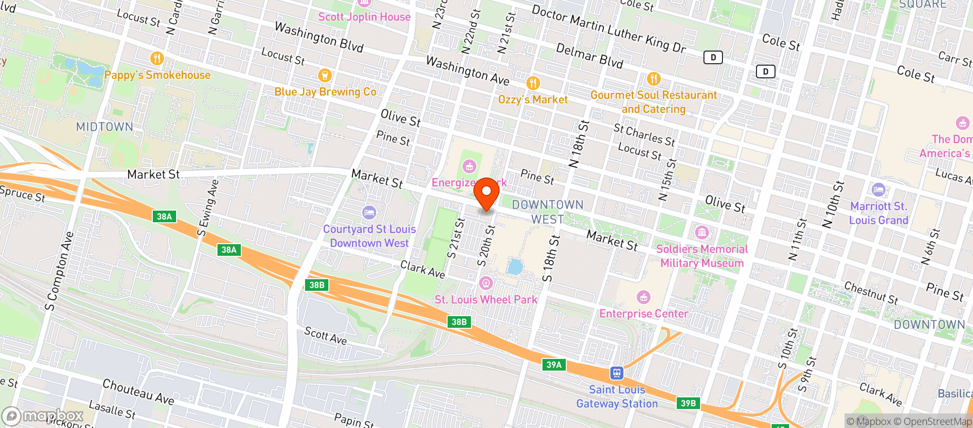 Map showing Maggie O Brien S