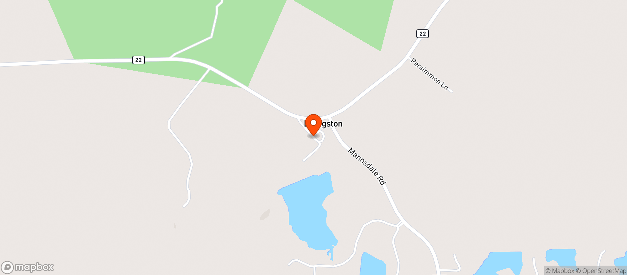 Map showing Martins