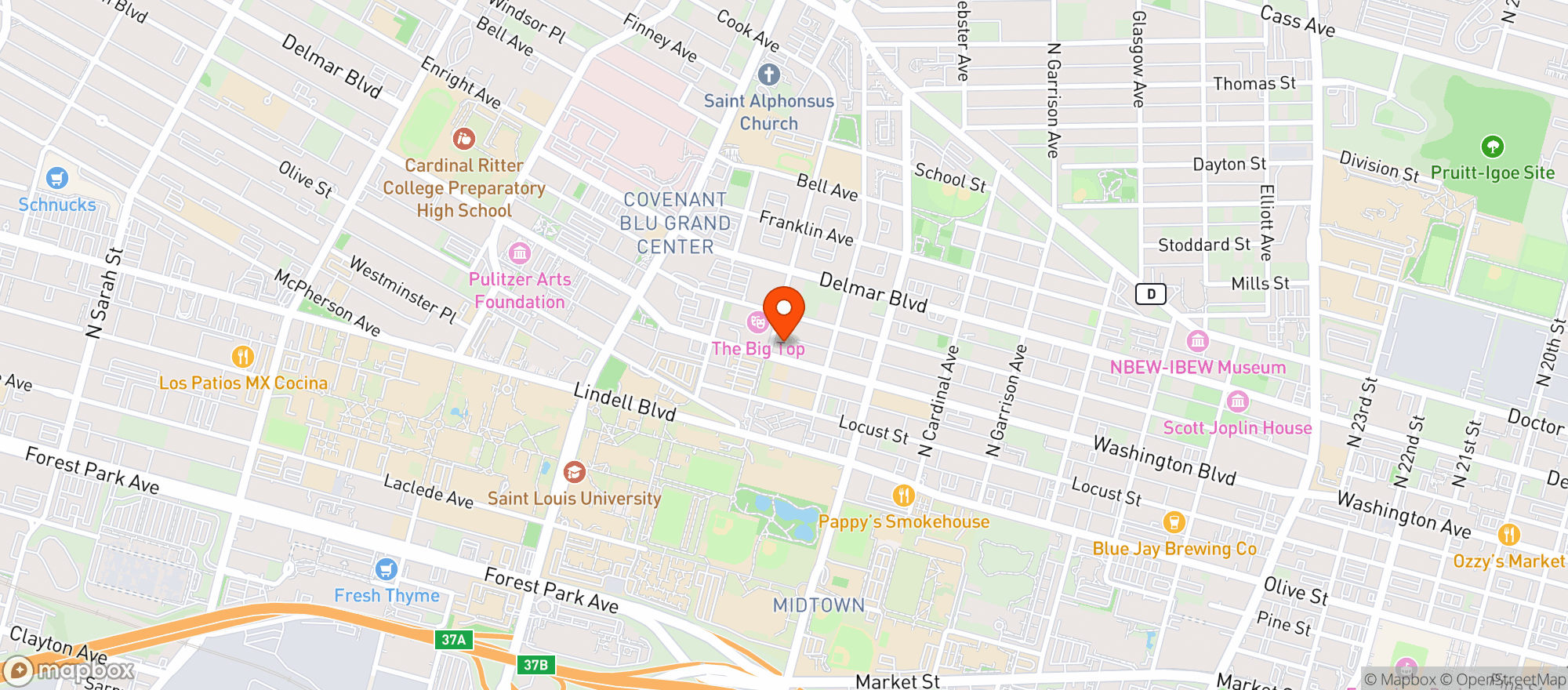 Map showing Sophies Lounge #0