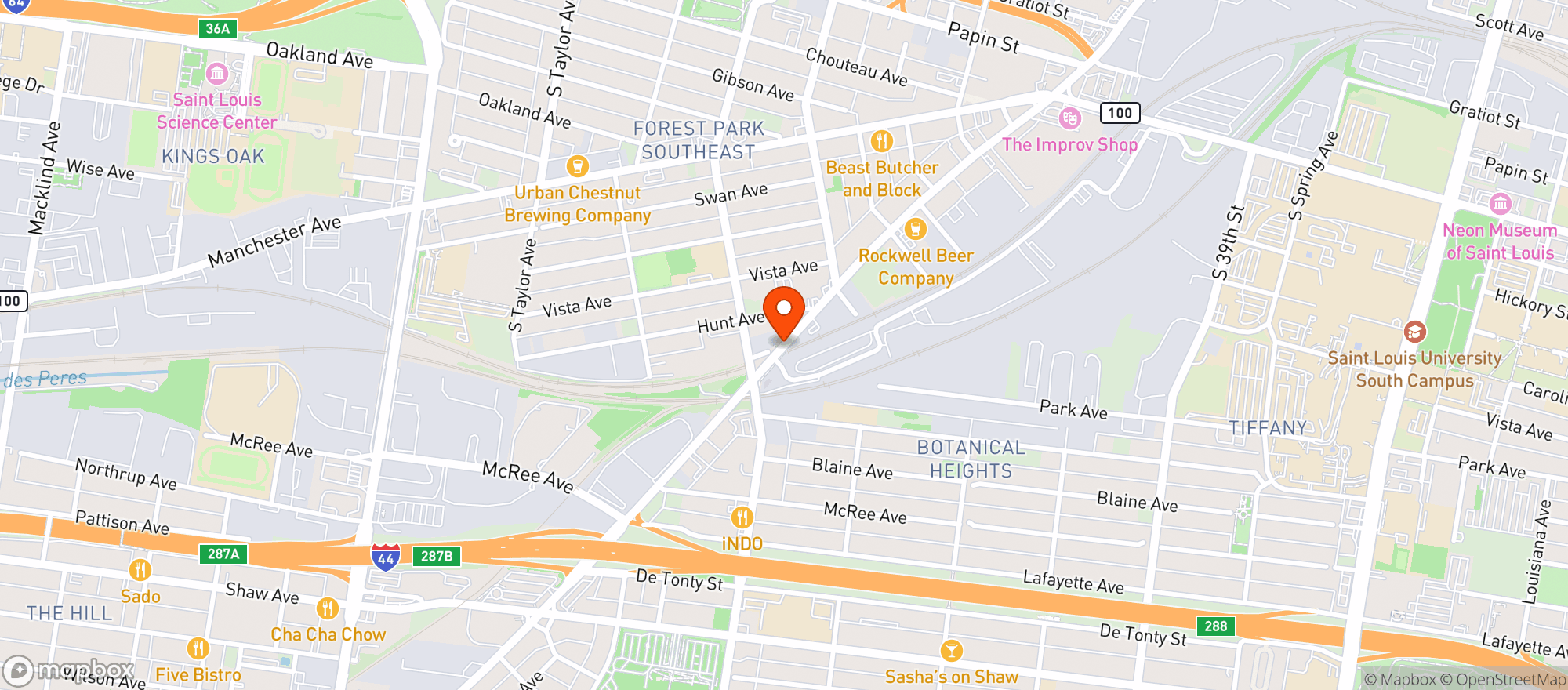 Map showing Heya 