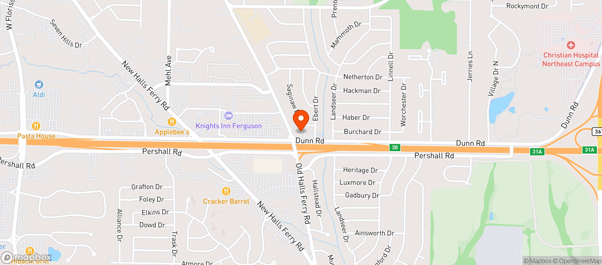 Map showing Randall's Wine & Spirits