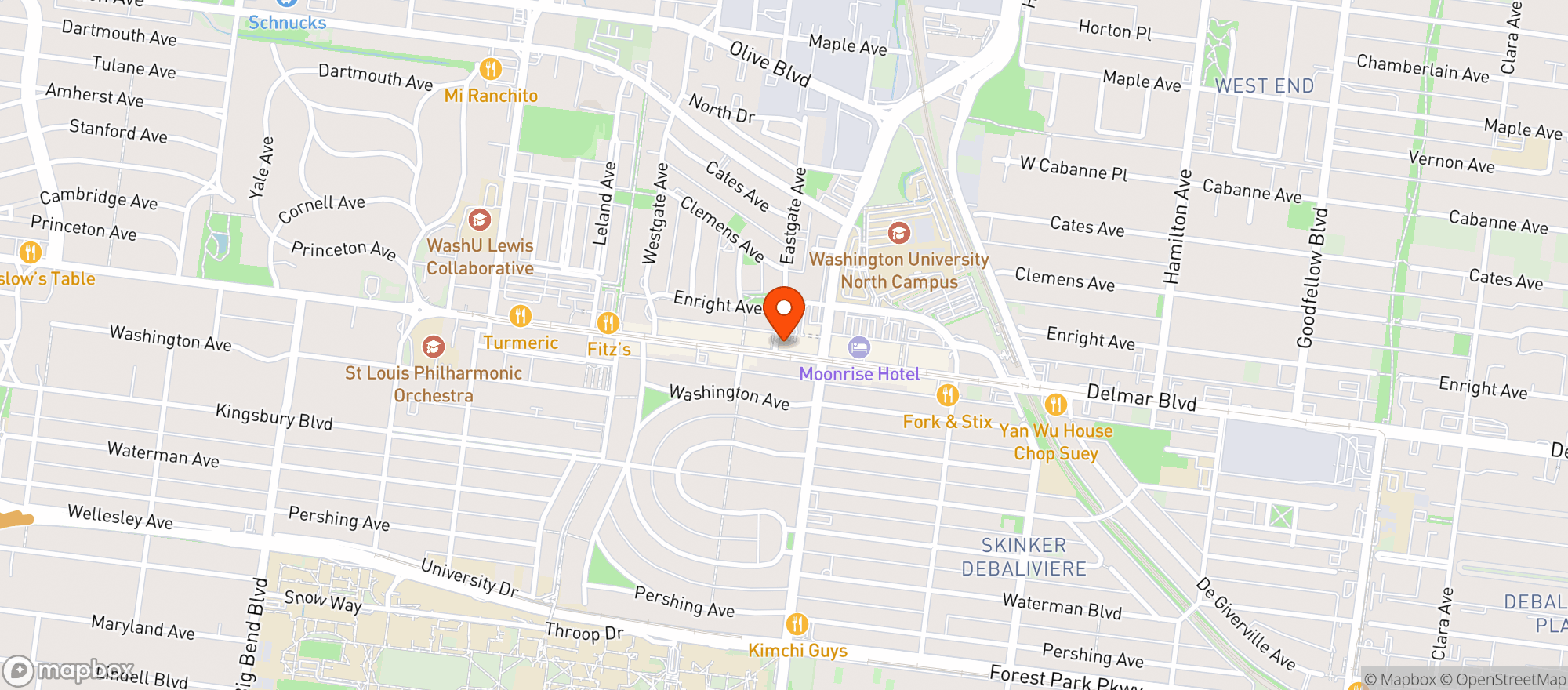 Map showing Session Taco Delmar