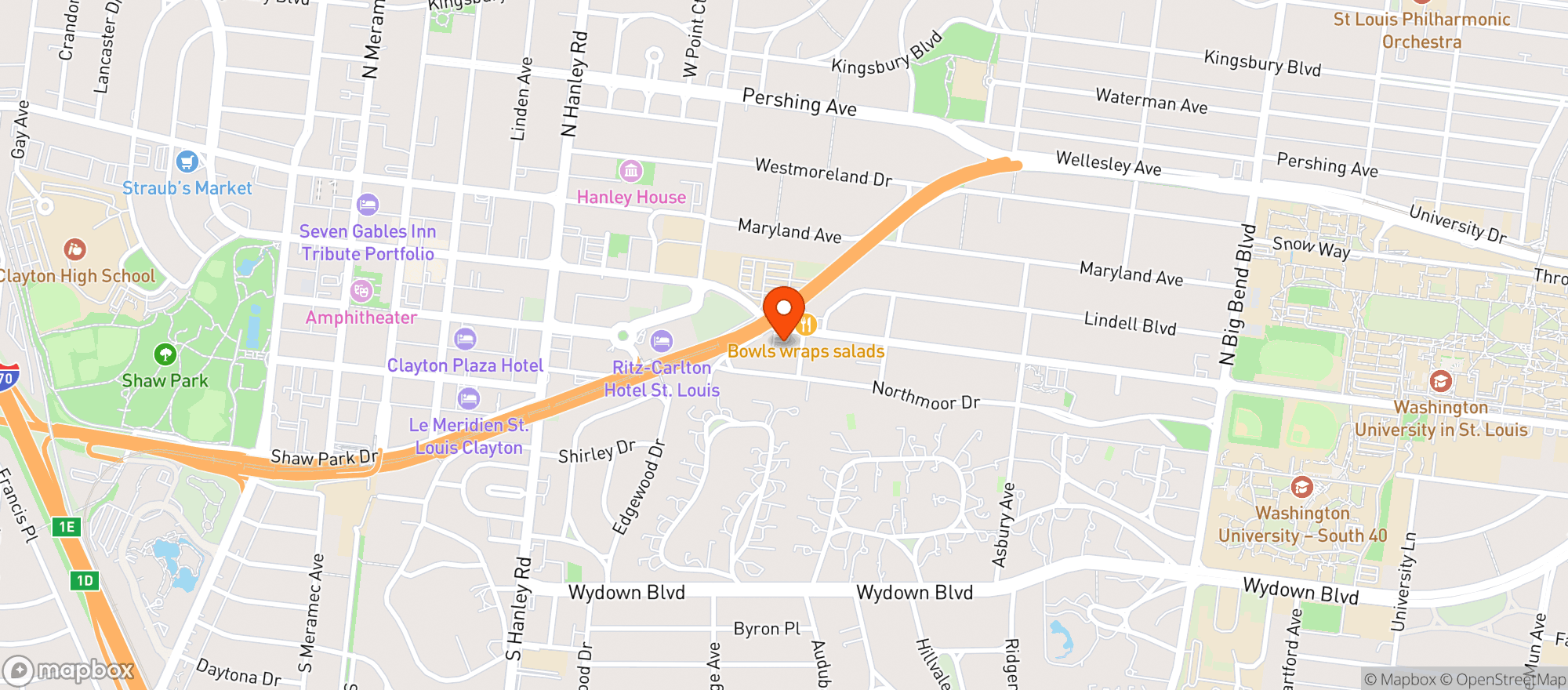 Map showing ON THE RUN #2656695