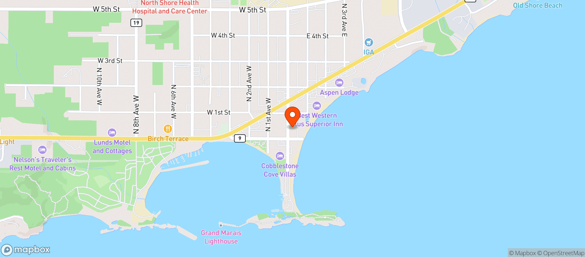 Map showing Gm Municipal Liquor Stor