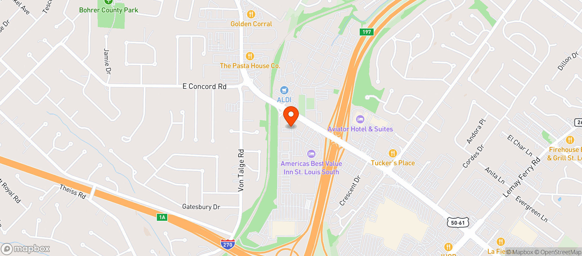 Map showing Gnc