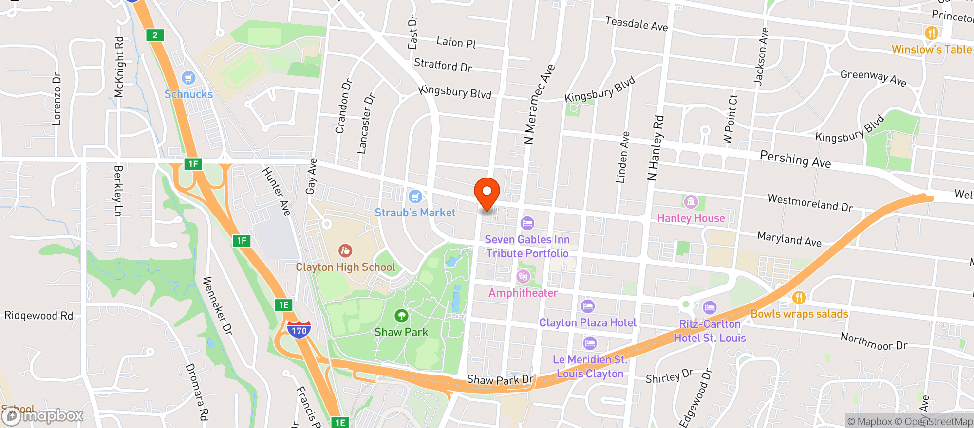 Map showing Oceano Bistro