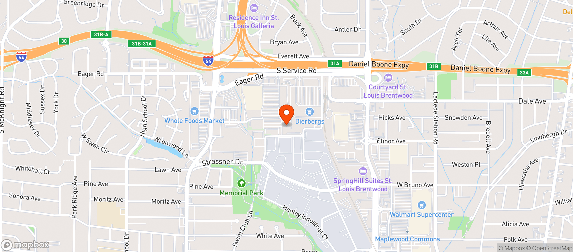 Map showing Total Wine