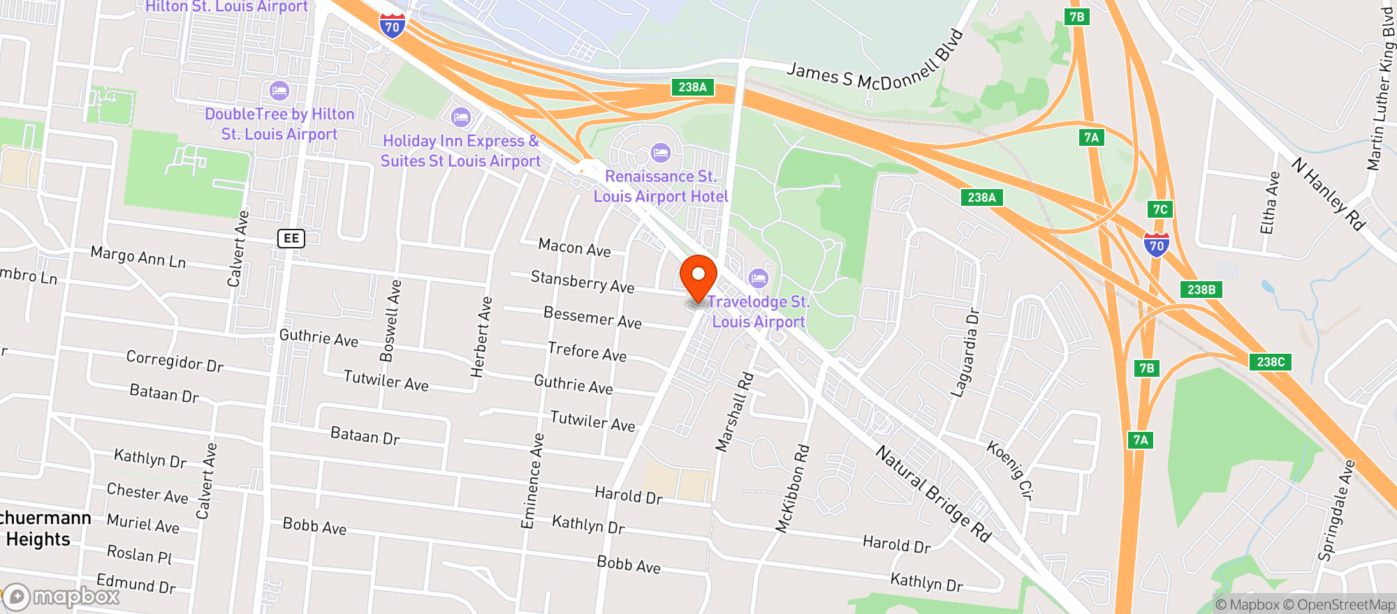 Map showing Good Day Farm (B'Kind - Imperial)