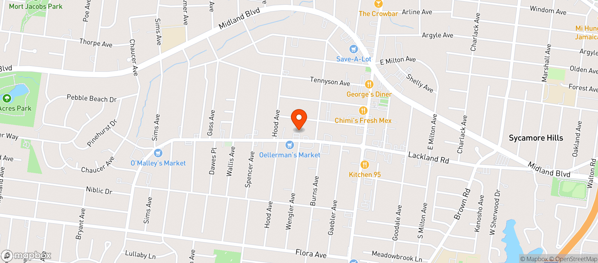 Map showing El Mexiquense