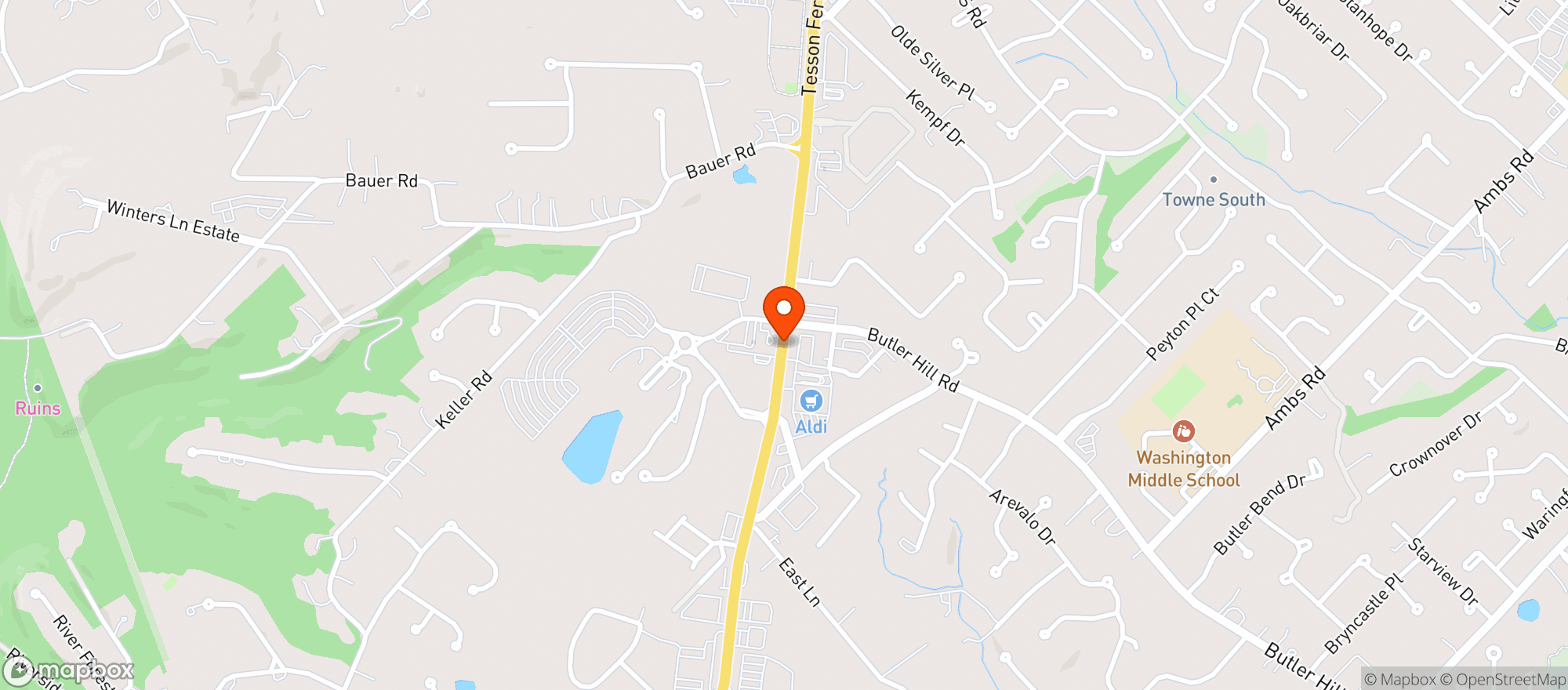 Map showing Rocket