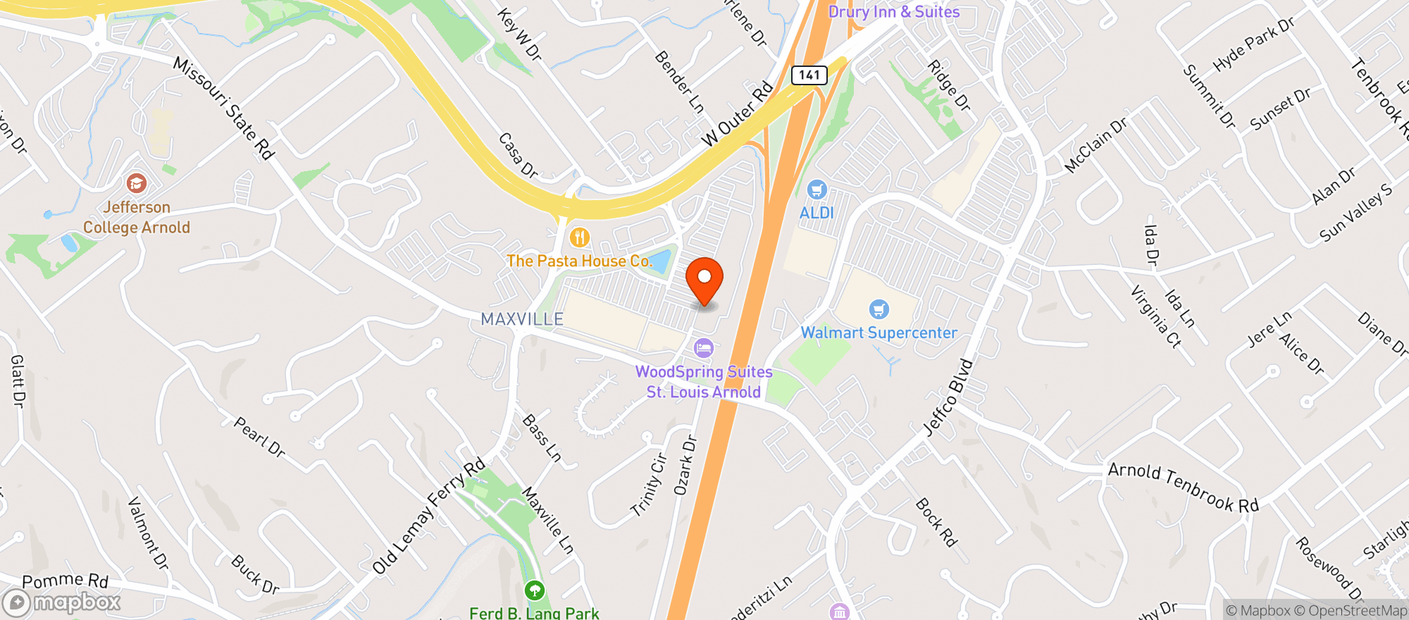 Map showing Gnc