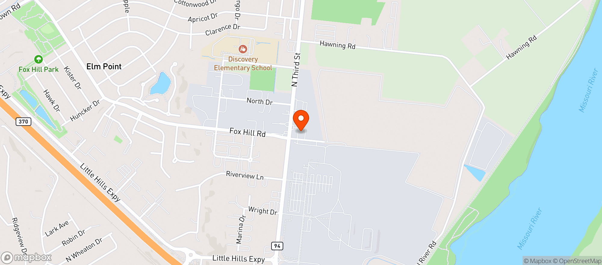 Map showing *Cl-Thoele Oil (North 94)