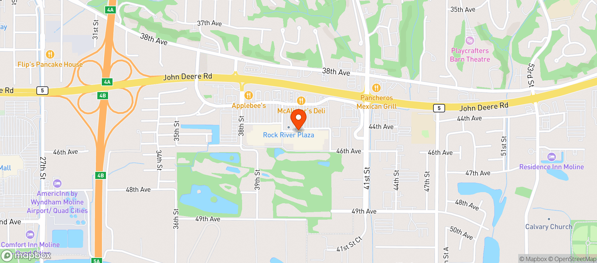 Map showing WALMART SUPERCENTER