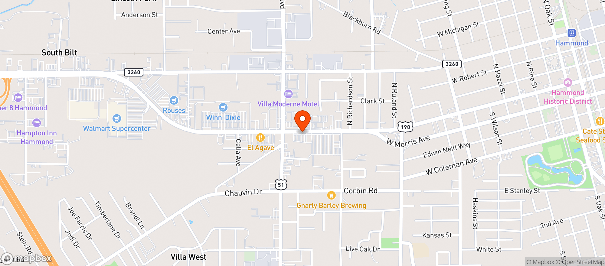 Map showing Gnc