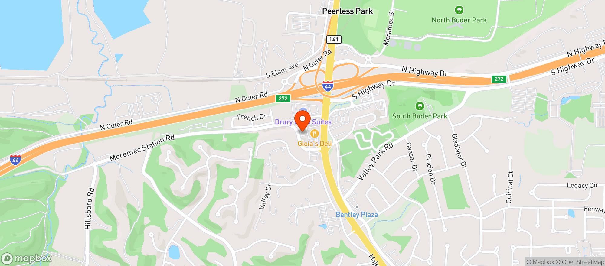 Map showing Sugarfire Events