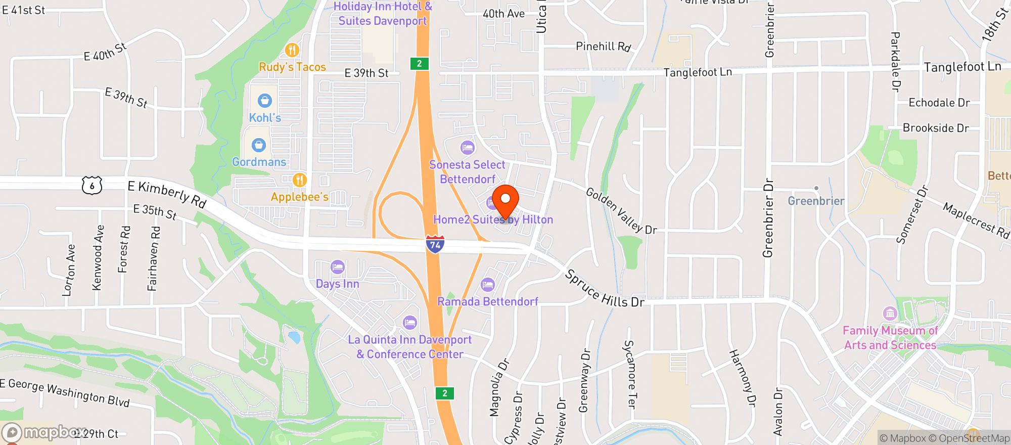 Map showing Kwik Star #929