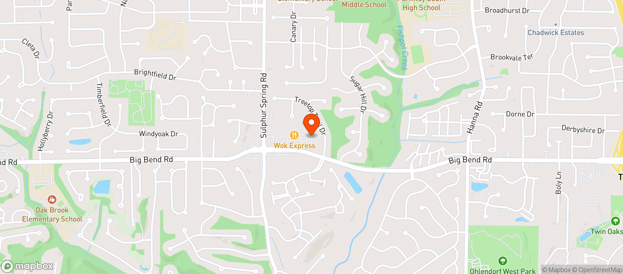 Map showing Discount Liquors