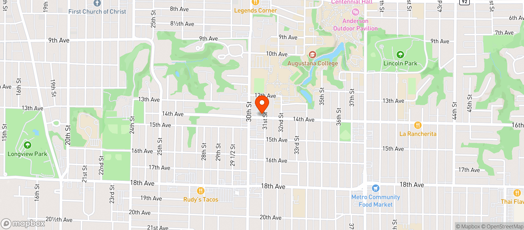 Map showing Radicle Effect Brewerks