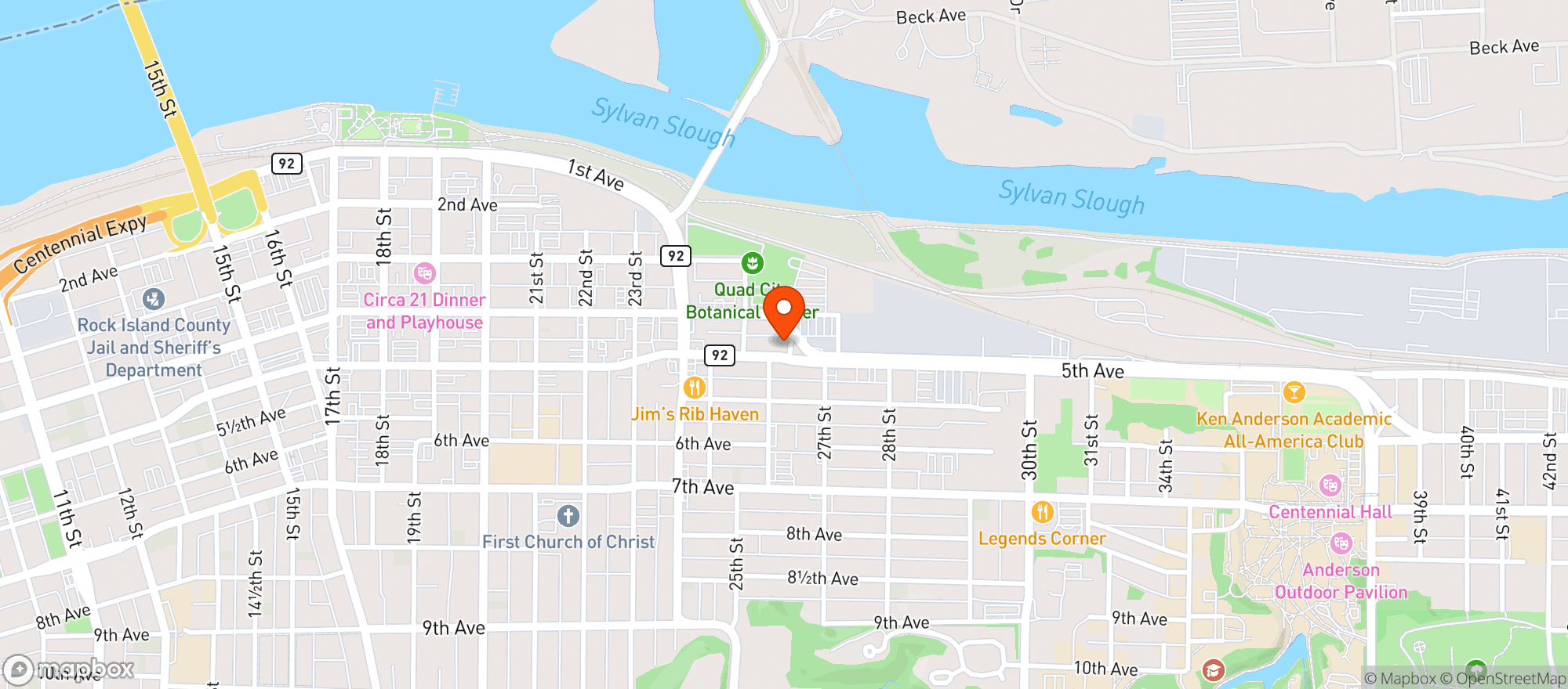 Map showing Wake Brewing