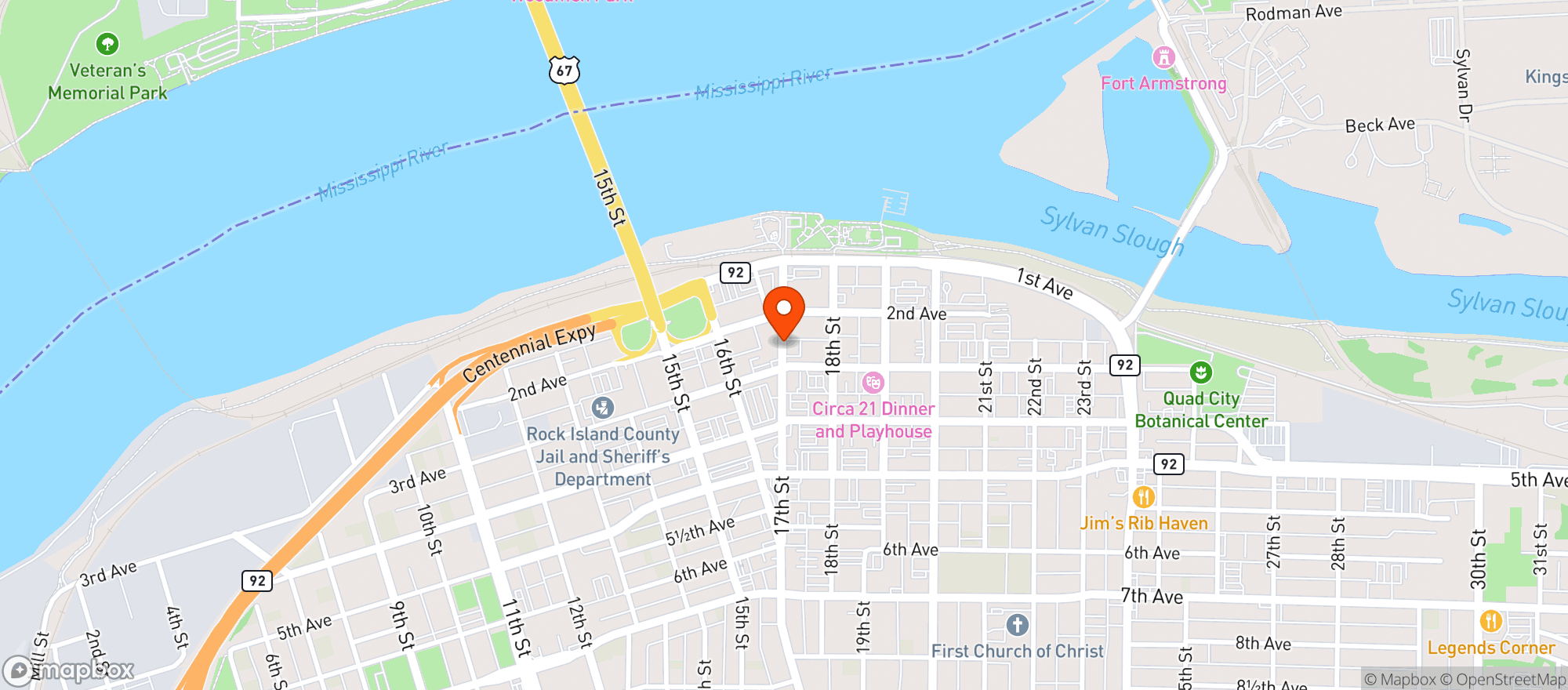 Map showing Looneys Little