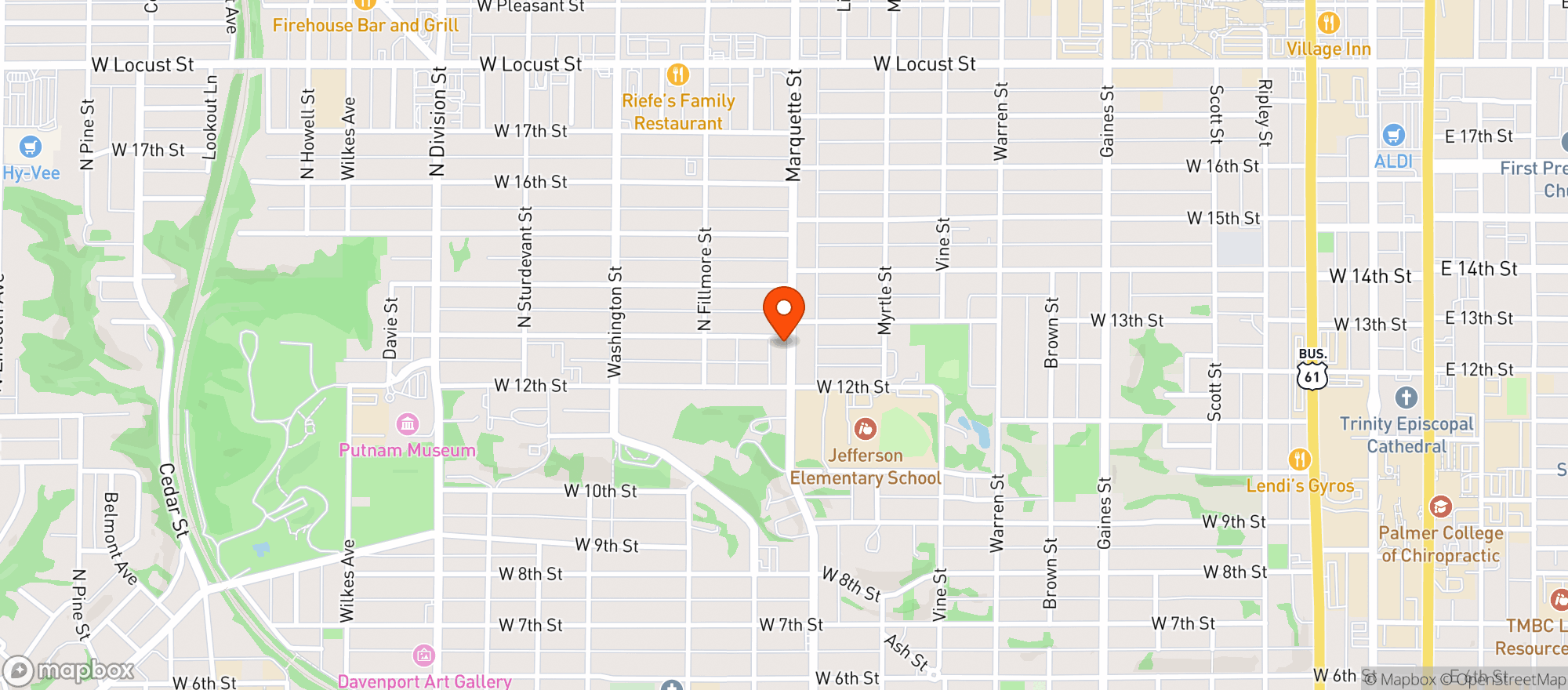 Map showing The Gardens Llc